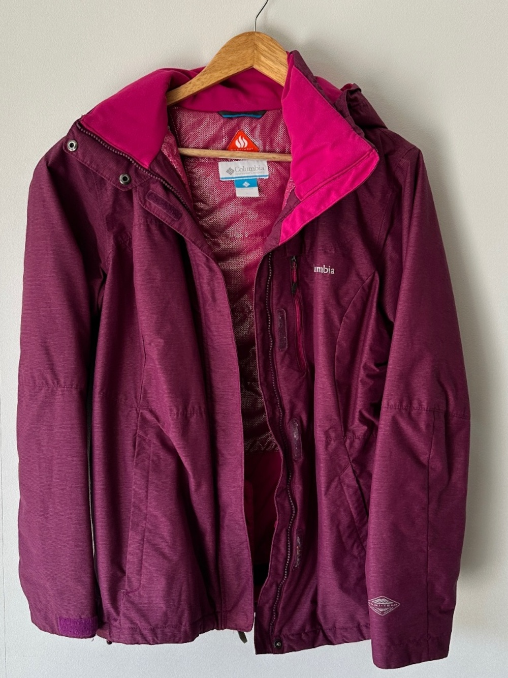 Columbia Omni Heat - Lined jacket with hood